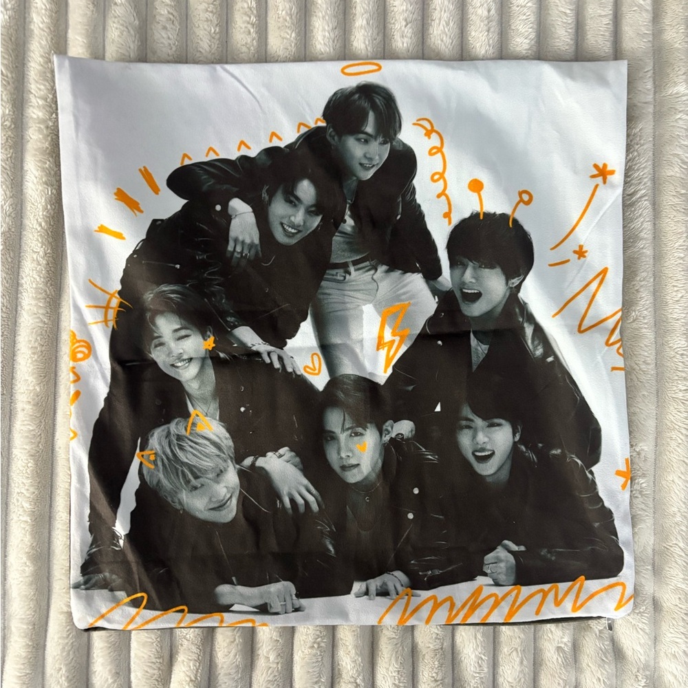 BTS Pillow Cover